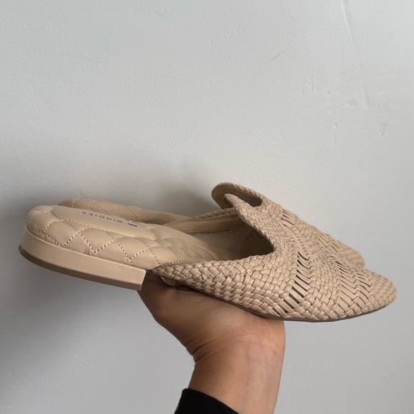Birdies Woven Pointed Toe Mules in Beige – Size 8.5 - Picture 2 of 5